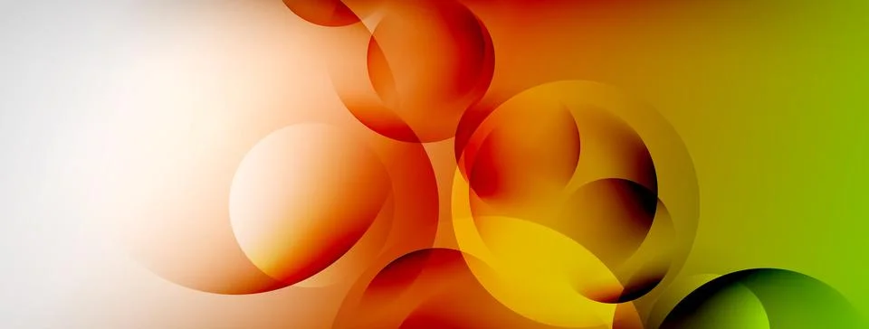 Abstract background - geometric composition created with lights and shadows Stock Illustration