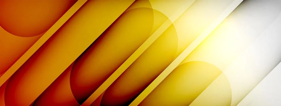 Abstract background - geometric composition created with lights and shadows 스톡 일러스트