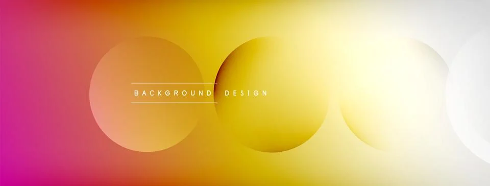 Abstract background - geometric composition created with lights and shadows Stock Illustration