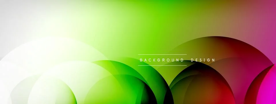Abstract background - geometric composition created with lights and shadows Illustrazione stock