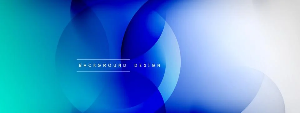 Abstract background - geometric composition created with lights and shadows Stock Illustration
