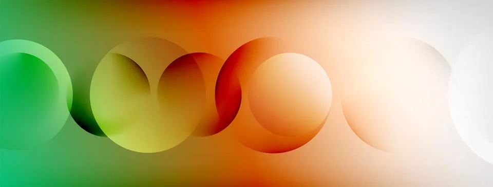 Abstract background - geometric composition created with lights and shadows Illustrazione stock