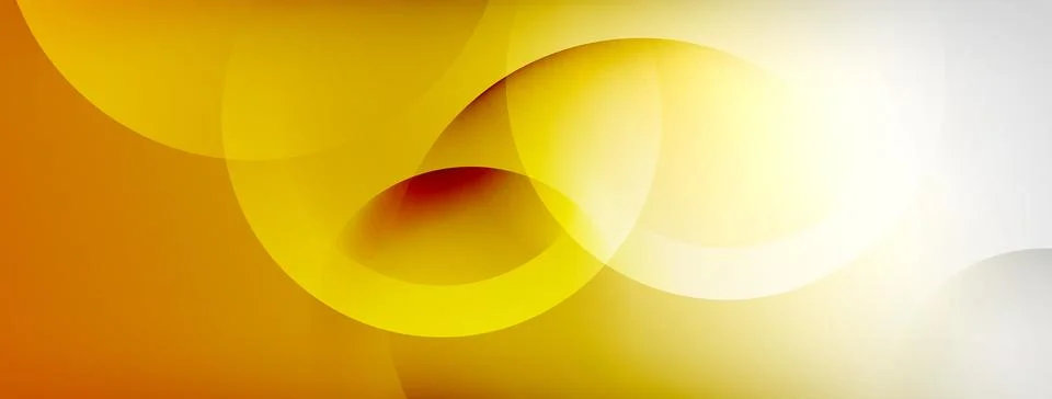 Abstract background - geometric composition created with lights and shadows Stock Illustration