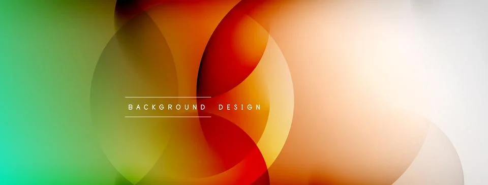 Abstract background - geometric composition created with lights and shadows Illustrazione stock