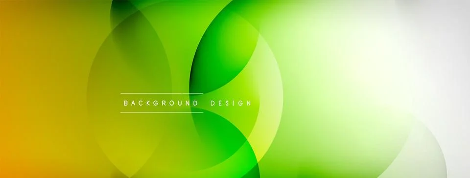 Abstract background - geometric composition created with lights and shadows Stock Illustration