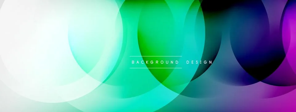 Abstract background - geometric composition created with lights and shadows Stock Illustration