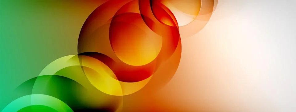 Abstract background - geometric composition created with lights and shadows Illustrazione stock