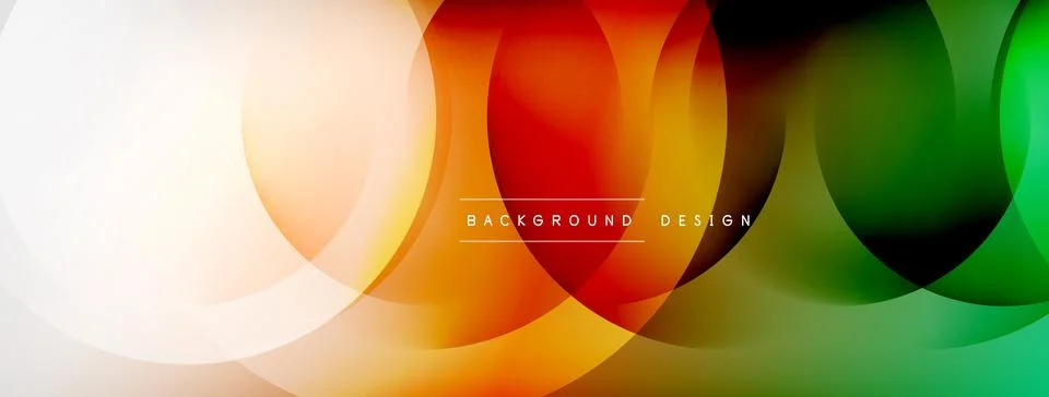 Abstract background - geometric composition created with lights and shadows Stock Illustration