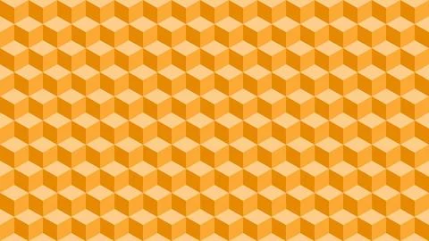 Abstract background geometric cube seamless pattern with winter color 스톡 일러스트