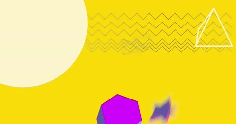 Abstract background with geometric elements and empty space Stock Footage 235651975
