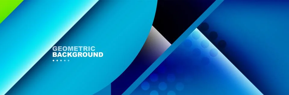 Abstract background with geometric elements. Creative trendy design. Vector Stockillustratie