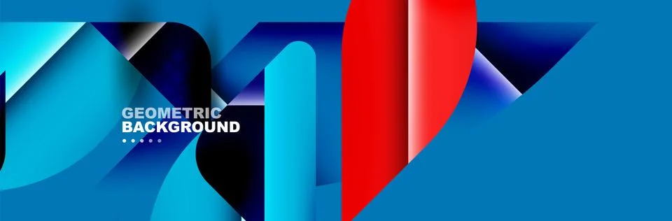Abstract background with geometric elements. Creative trendy design. Vector イラスト素材