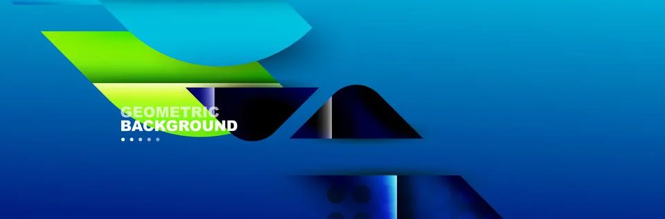 Abstract background with geometric elements. Creative trendy design. Vector イラスト素材