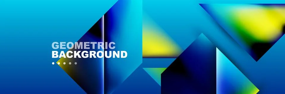 Abstract background with geometric elements. Creative trendy design. Vector 스톡 일러스트