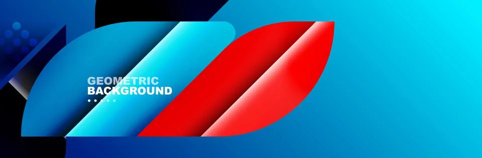 Abstract background with geometric elements. Creative trendy design. Vector イラスト素材