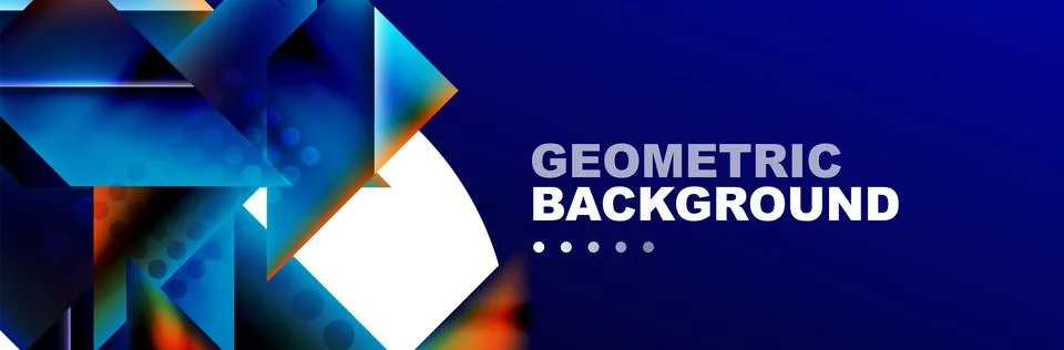 Abstract background with geometric elements. Creative trendy design. Vector イラスト素材