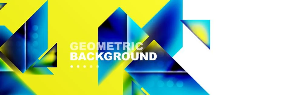 Abstract background with geometric elements. Creative trendy design. Vector イラスト素材