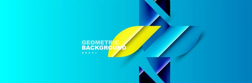 Abstract background with geometric elements. Creative trendy design. Vector イラスト素材