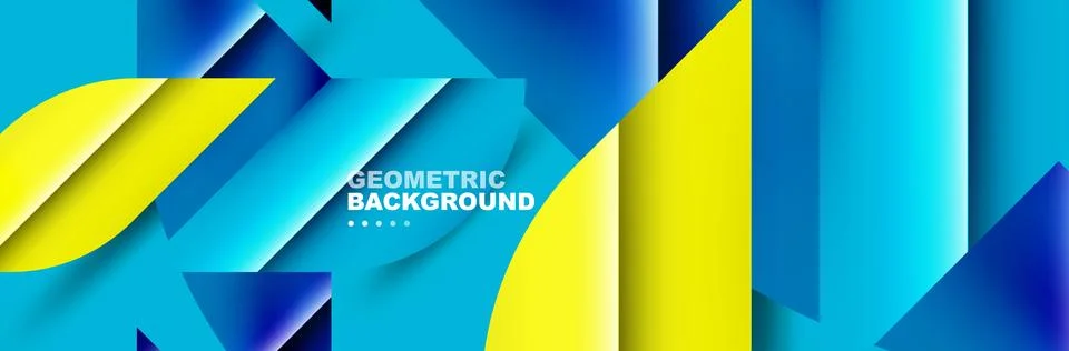 Abstract background with geometric elements. Creative trendy design. Vector イラスト素材