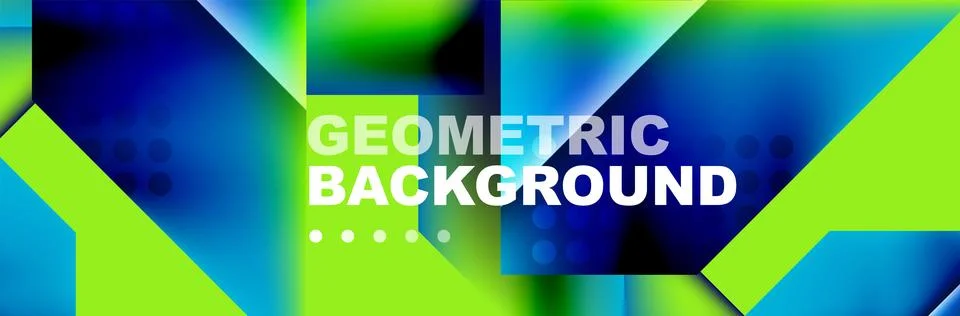 Abstract background with geometric elements. Creative trendy design. Vector イラスト素材