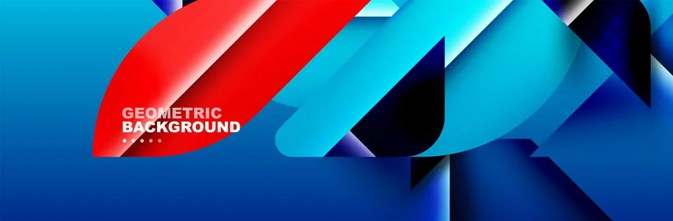 Abstract background with geometric elements. Creative trendy design. Vector 스톡 일러스트