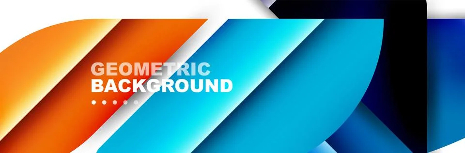 Abstract background with geometric elements. Creative trendy design. Vector イラスト素材