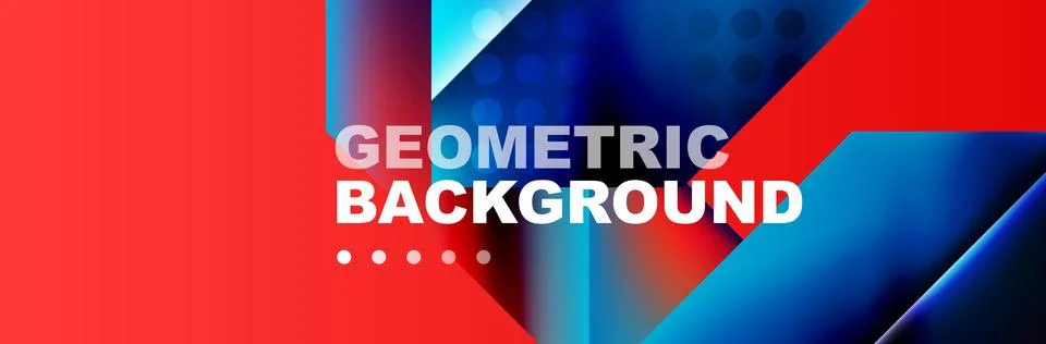 Abstract background with geometric elements. Creative trendy design. Vector Stock Illustration