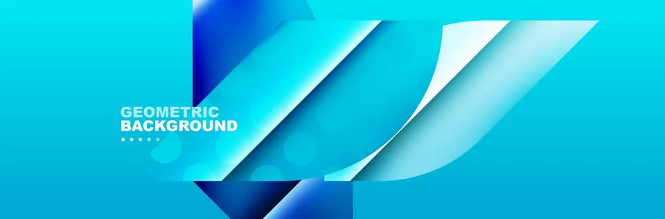 Abstract background with geometric elements. Creative trendy design. Vector Stockillustratie