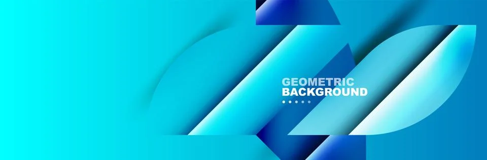 Abstract background with geometric elements. Creative trendy design. Vector イラスト素材