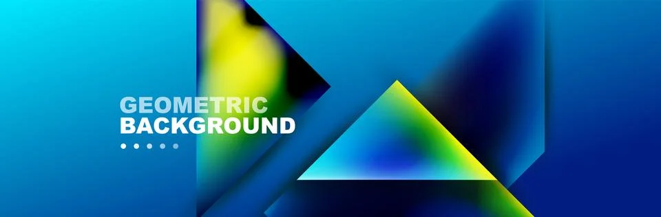 Abstract background with geometric elements. Creative trendy design. Vector 스톡 일러스트