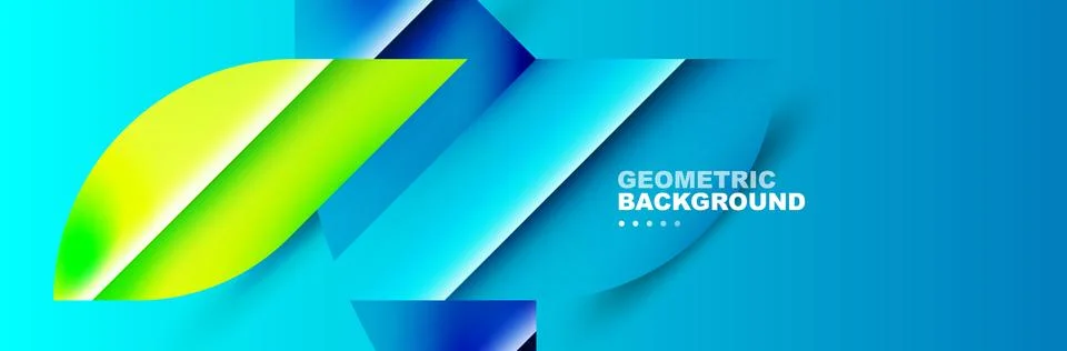 Abstract background with geometric elements. Creative trendy design. Vector イラスト素材