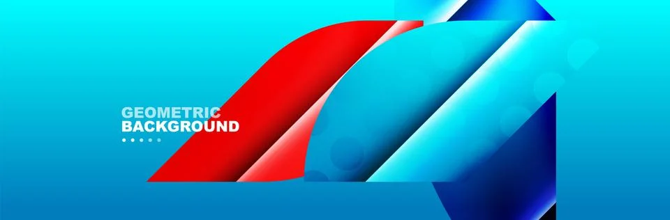 Abstract background with geometric elements. Creative trendy design. Vector Stockillustratie