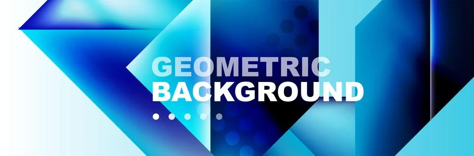 Abstract background with geometric elements. Creative trendy design. Vector Stock Illustration