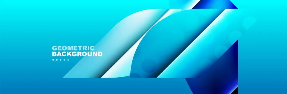 Abstract background with geometric elements. Creative trendy design. Vector Stockillustratie