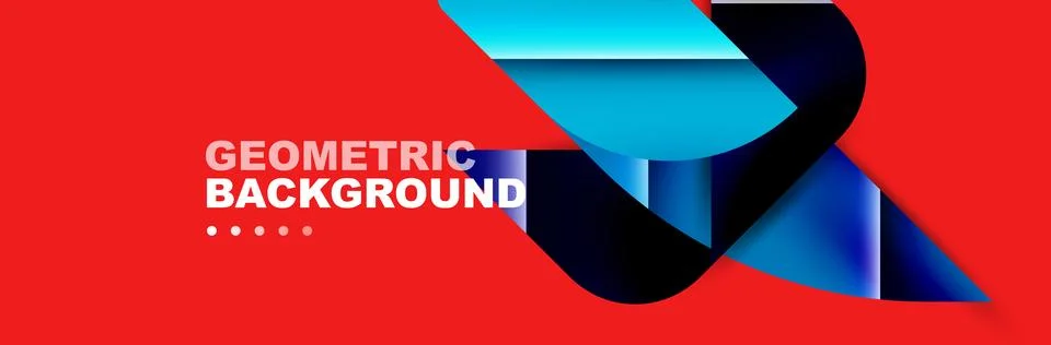 Abstract background with geometric elements. Creative trendy design. Vector イラスト素材