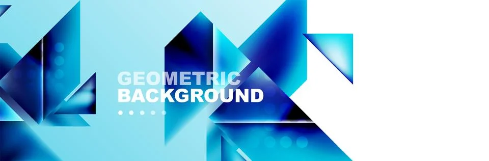 Abstract background with geometric elements. Creative trendy design. Vector Illustrazione stock