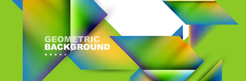 Abstract background with geometric elements. Creative trendy design. Vector イラスト素材