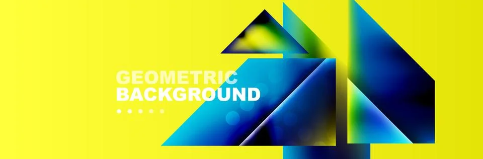 Abstract background with geometric elements. Creative trendy design. Vector イラスト素材