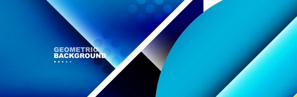 Abstract background with geometric elements. Creative trendy design. Vector Stockillustratie