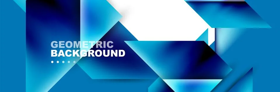 Abstract background with geometric elements. Creative trendy design. Vector Illustrazione stock