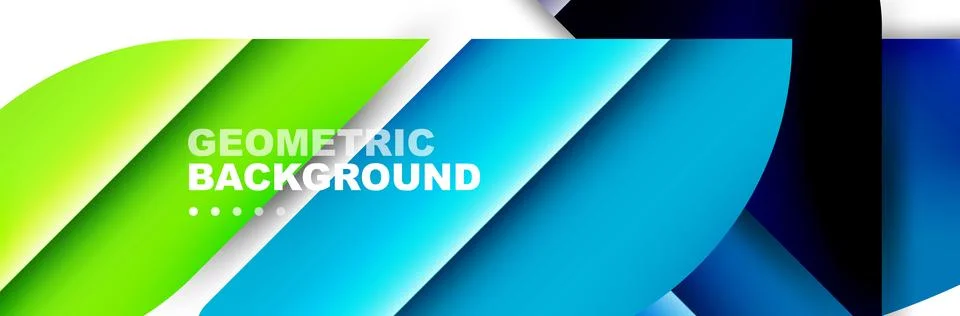 Abstract background with geometric elements. Creative trendy design. Vector Stock Illustration