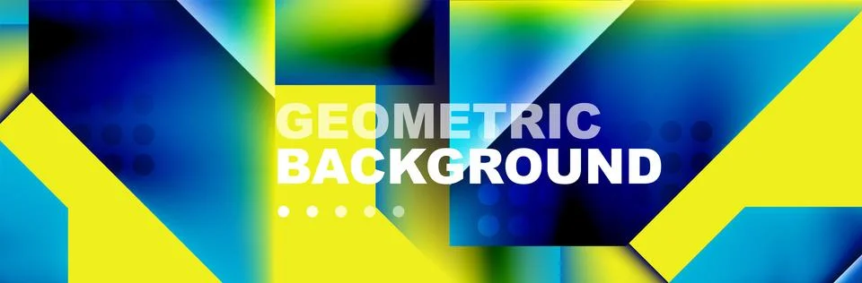 Abstract background with geometric elements. Creative trendy design. Vector イラスト素材