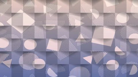 Abstract background with geometric elements. Stock Illustration