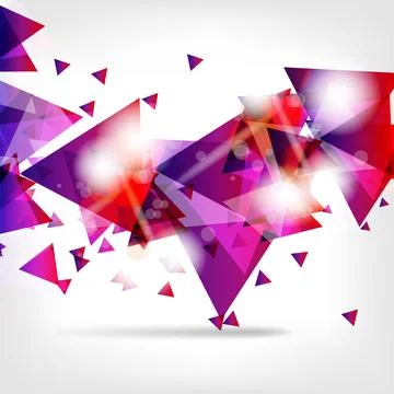 Abstract background with geometric elements Stock Illustration