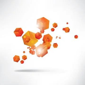 Abstract background with geometric elements 스톡 일러스트