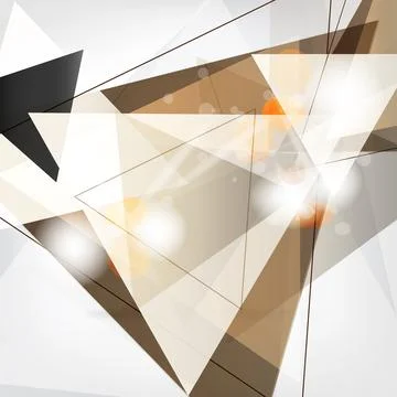 Abstract background with geometric elements Stock Illustration