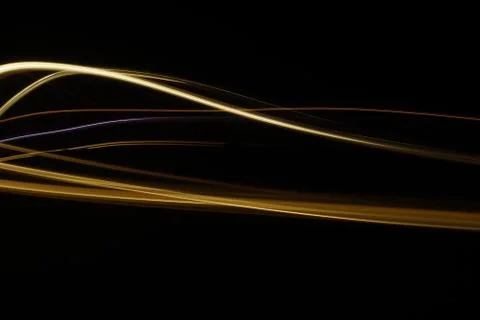 Abstract background with geometric elements Light Line Color over black backg Stock Illustration