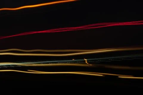 Abstract background with geometric elements Light Line Color over black backg Stock Illustration