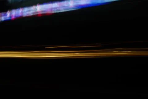 Abstract background with geometric elements Light Line Color over black backg Stock Illustration