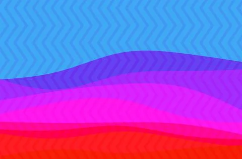 Abstract background with geometric gradient and wavy pattern Illustrazione stock